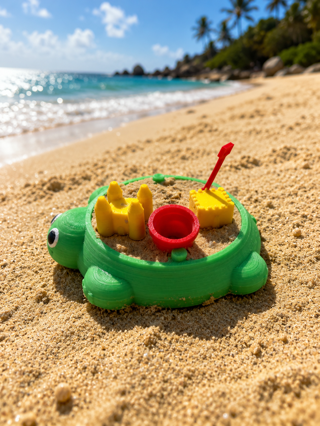 Mini Turtle Sand Box