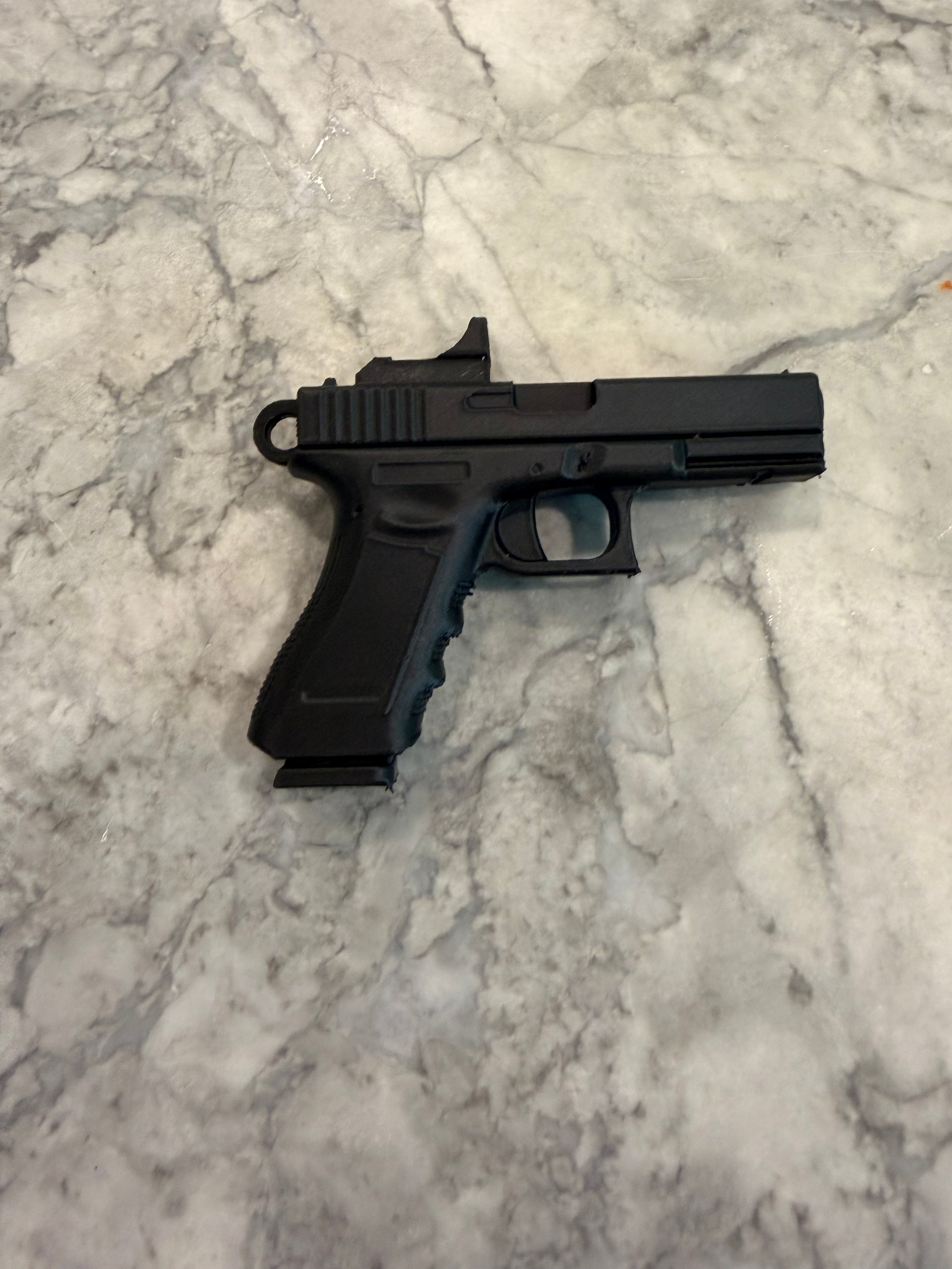 Mini glock keychain